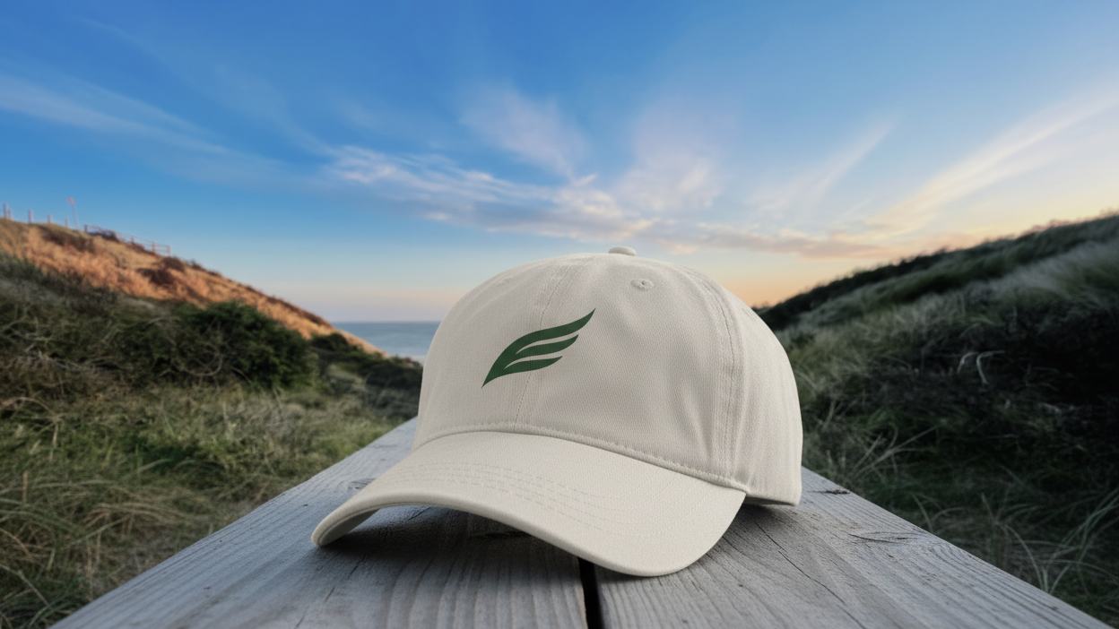Silverpath cap on a path